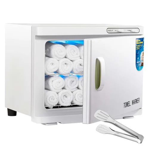 Miniatura 9 de Calentador de toallas calientes para salón de belleza, baño, gabinete de toallas calientes 2 en 1, personal, 8L de capacidad pequeña, calentadores