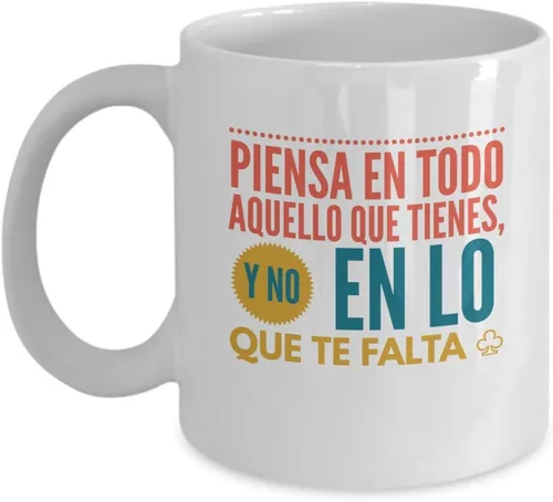 Miniatura 4 de Taza Café Piensa Vaso, taza de café divertidas, tazas personalizadas, taza de café inspiradoras, taza con mensajes positivos.