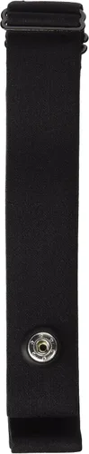 Correa suave para monitor cardíaco, reemplazo de Estado Unidos, (funciona con transmisor polar y garmin)., XXXL, Negro, 1