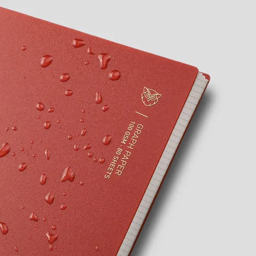 Miniatura 4 de EMSHOI Cuaderno de espiral de papel cuadriculado de 7.48 x 10.15 pulgadas, paquete de 2 cuadernos de 320 páginas B5 con notas adhesivas, papel