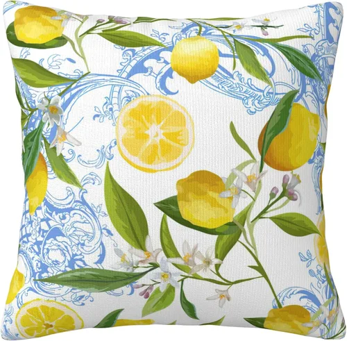 Miniatura 17 de Funda de cojín cuadrada de felpa corta súper suave para decoración del hogar, con cremallera invisible, 18 x 18 pulgadas, sin relleno, temática