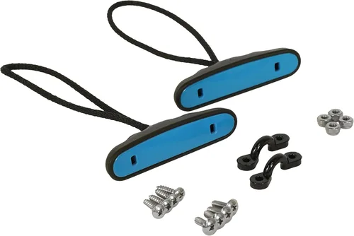 Pelican Sport - Kit de asas de kayak - Azul eléctrico - Fuerte y duradero - Asas de transporte - Correas de nailon resistentes - Paquete de 2 -