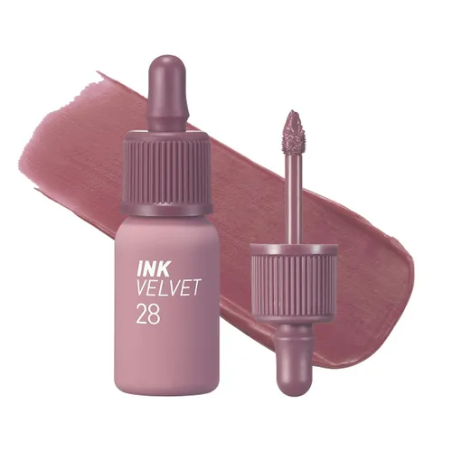 Miniatura 21 de Peripera Ink Airy Velvet - Tinte labial de alta pigmentación, ligero, suave, hidratante (030 WAKE UP CHERRY)