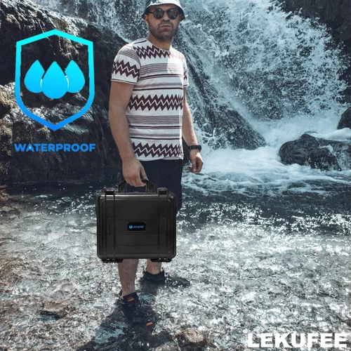 Miniatura 7 de Lekufee Funda rígida impermeable compatible con DJI Air 2S/2, Fly More Combo, DJI RC 2, RC N3/N2/N1 y accesorios (solo funda)
