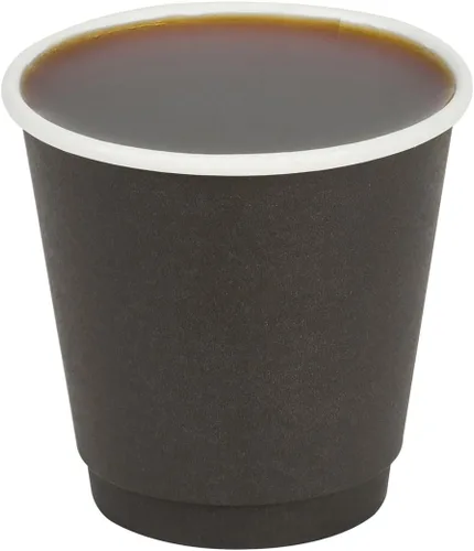 Miniatura 13 de Restaurantware Tazas de café de papel de 4 onzas, 25 tazas de papel desechables de doble pared, a prueba de fugas, reciclables, tazas calientes