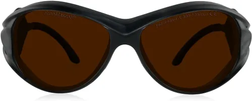 FreeMascot Gafas de seguridad láser profesionales OD 6+ 190nm-550nm/800nm-1700nm de longitud de onda