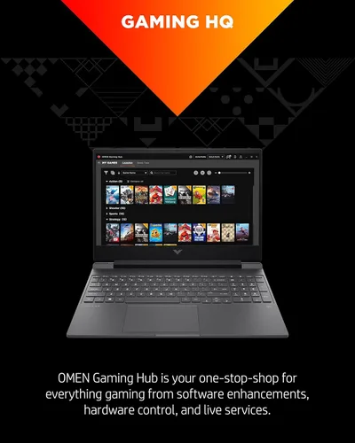 Miniatura 7 de HP Victus - Computadora portátil para juegos de 15.6 pulgadas, NVIDIA GeForce RTX 3050 Ti, AMD Ryzen 7 5800H, pantalla IPS refinada de 1080p, diseño