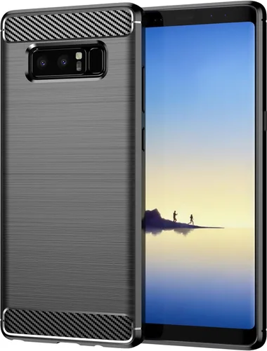 Miniatura 102 de Funda EUAGVQY para Samsung A70 Galaxy A70, Funda de Fibra de Carbono de TPU Blanda Antideslizante Duradera y Ligera, Funda Protectora para Samsung