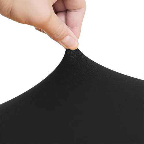 Miniatura 6 de PTC21B - Juego de 6 manteles elásticos de 6 pies, color negro, rectangular, ajustable, lavable, de elastano, para fiestas, bodas, cócteles