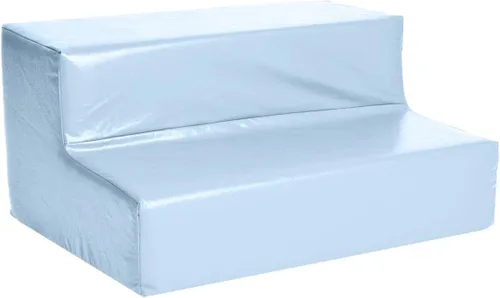 Foamnasium Escalón para niños pequeños, juego de espuma para interiores, suave para niños pequeños y activos para gatear, escalar, deslizarse y Azul