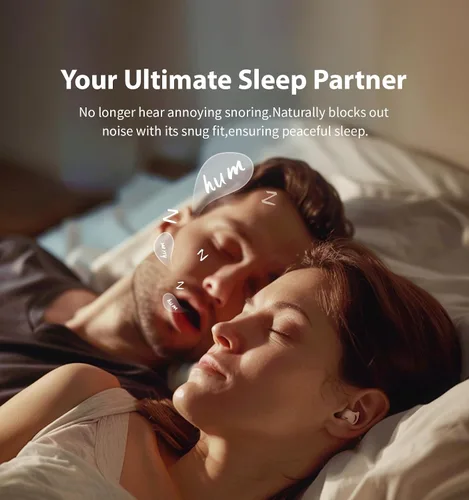 Miniatura 3 de Audífonos invisibles para dormir, pequeños y cómodos con bloqueo de ruido, auriculares inalámbricos Bluetooth 5.3, audífonos internos para dormir