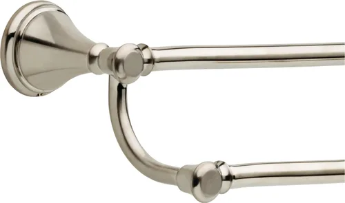 Miniatura 2 de Delta Faucet Cassidy Barra para toallas doble de 24 pulgadas, 79725-SS Inoxidable