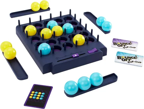 Miniatura 2 de Mattel Games Juego de fiesta desplegable para familia, adolescentes, adultos y noche de juego, las pelotas van volando, no requiere