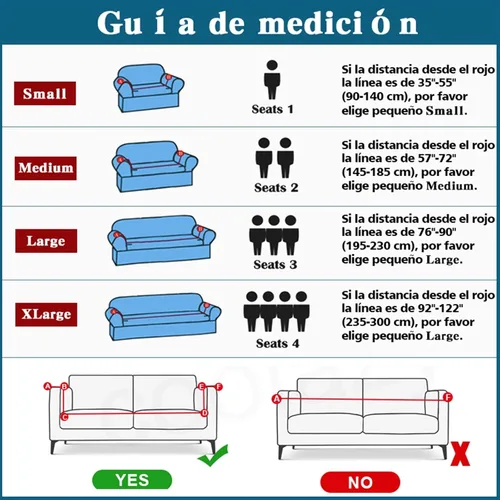 Miniatura 5 de MIPOPS Funda de sofá, funda de sofá elástica para sofá seccional, protector de muebles para muebles, sofás para mascotas, niños, perros y gatos Rojo