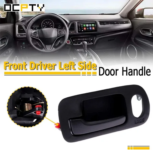 Miniatura 2 de OCPTY Manija de puerta Interior delantera izquierda del lado del conductor de repuesto para Honda Civic 2002-2005 para Honda Civic Manija de puerta
