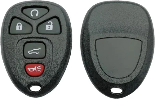 Miniatura 4 de Carcasa de reemplazo para llavero Compatible con Chevy Suburban Tahoe Traverse GMC Acadia Yukon Cadillac Escalade SRX Buick Enclave Saturn Outlook