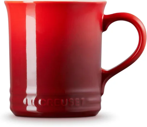 Miniatura 7 de Le Creuset Juego de 2 tazas de esmalte en acero con acabados metálicos y cerámica, 1.25 cuartos de galón de agua y (2) tazas de 14 onzas