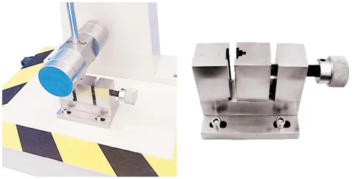 Miniatura 5 de YUCHENGTECH Probador análogo del impacto del péndulo de la máquina de prueba del impacto del péndulo del haz simple del probador del impacto