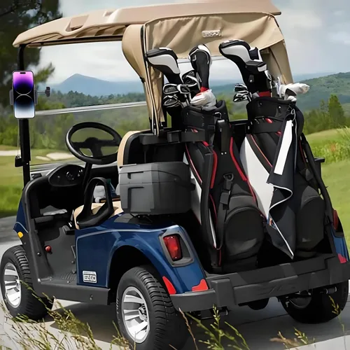 Miniatura 5 de Soporte magnético de teléfono para carrito de golf para iPhone/Galaxy/Google Pixel, soporte universal para teléfono para la mayoría de las marcas