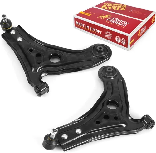 Metrix Premium Front L & R Brazo de control inferior RK620164 y RK620165 para Chevrolet Aveo 04-11, Aveo5 05-11, Pontiac G3 09-10, 09 G3 Wave, 05-08