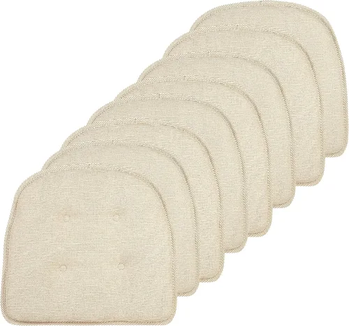 Miniatura 59 de Cojines antideslizantes para silla, ensamblados en Estados Unidos, almohadillas de asiento antideslizantes en forma de U para comedor, cocina