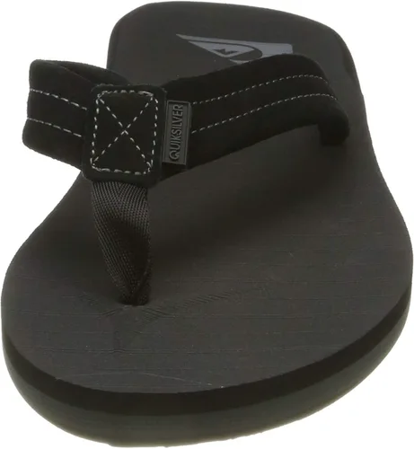 Miniatura 4 de Quiksilver Men's Carver Suede 3 Point Flip Flop Athletic Sandal