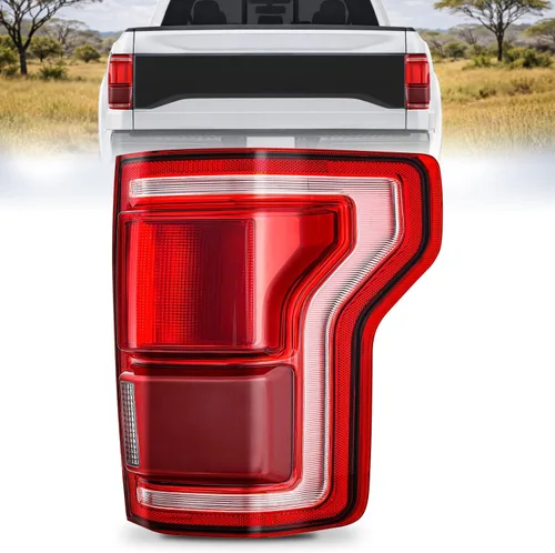 Miniatura 9 de Nilight Conjunto de luz trasera compatible con Ford F150 F-150 2015 2016 2017 de repuesto de lámpara trasera estilo OE con bombillas y arnés lado