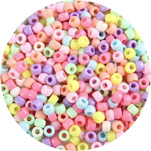 Miniatura 3 de Eppingwin Surtidos de cuentas y cuentas (1000 cuentas de poni de caramelo).. Caramelo de macarrón