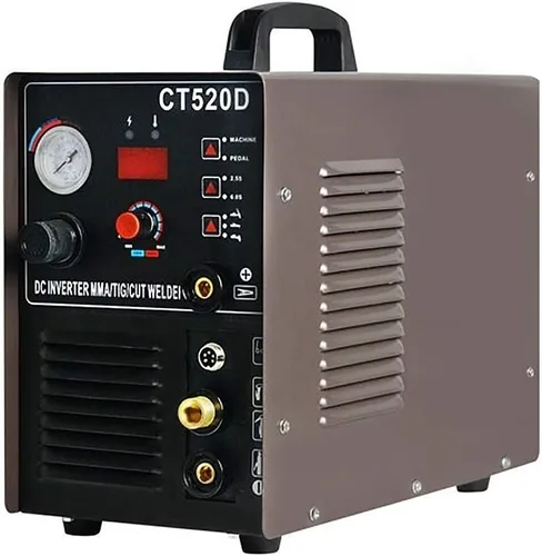 ATO - Soldador de arco CC de 200 A, doble voltaje 110 V/220 V, máquina soldadora de palo para uso doméstico o en el lugar de trabajo para soldadura