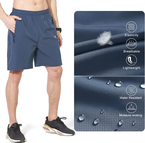 Miniatura 301 de NORTHYARD - Pantalones cortos deportivos para correr para hombres, ligeros, de secado rápido, 7, 5 o 9 pulgadas, para senderismo, deportes, gimnasio