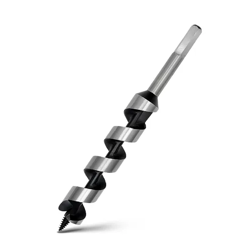 Miniatura 14 de Broca helicoidal de 0.94 x 11.8 pulgadas para madera, broca helicoidal con vástago hexagonal para madera blanda, madera dura, plástico