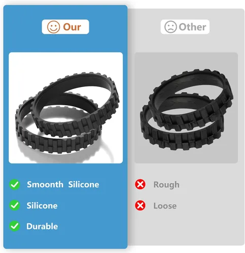 Miniatura 3 de Llantas de repuesto para Irobot Roomba para ruedas Series 500, 600, 700, 800 y 900 e5 e6 e7 i3 i3+ i4 i6 i6+ i7 i8 j7, para todos los modelos IROBOT