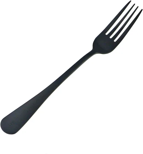 Miniatura 2 de Juego de cubiertos de acero inoxidable chapado en titanio de 24 piezas, cubiertos de viaje que incluyen cuchillo, tenedor, cuchara, servicio para 4