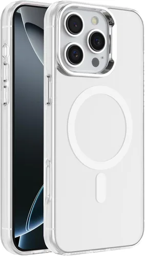 Miniatura 8 de S. Tedazo Funda magnética para iPhone 7/8 Plus (5.5 pulgadas) compatible con MagSafe, [no amarillenta] delgada, a prueba de golpes, funda para Negro
