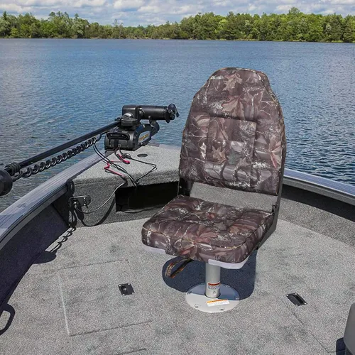 Miniatura 6 de Leader Accessories Un par de asientos plegables Elite para barco de pesca con respaldo bajo/alto (2 asientos)