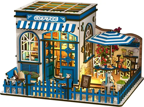 Miniatura 19 de DIY Book Nook Kit with LED Light, Miniature Dollhouse, 3D Wooden Puzzle, Bookshelf Insert Decor Craft Gift (750 PCs Windsor Castle)
