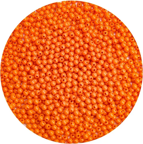 Miniatura 21 de BONNY BOXX 2000 piezas 4 mm cuentas redondas de acrílico de zafiro suave, bolas de plástico de chicle de burbujas, cuentas gruesas de bolas