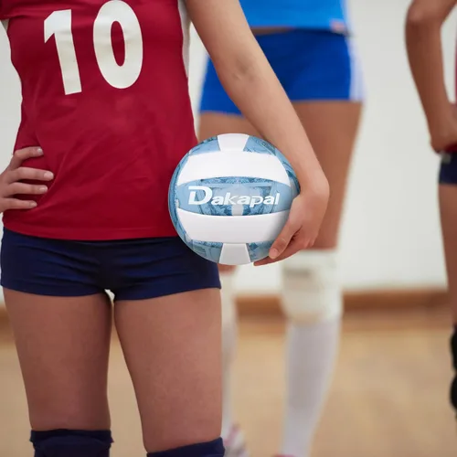 Miniatura 5 de Dakapal Balón de voleibol competitivo para interiores y exteriores, tamaño oficial 5, voleibol suave profesional (sin bomba)
