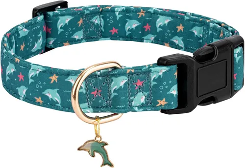 Miniatura 10 de Collares para perros personalizados, collares ajustables para cachorros con hebilla de seguridad para perros pequeños, medianos y grandes, collar
