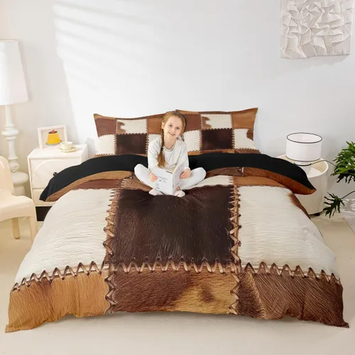 Miniatura 11 de Juego de ropa de cama floral, funda de edredón de flores de iris de colibrí, tamaño matrimonial, jardín, botánico, magnífica, funda de edredón