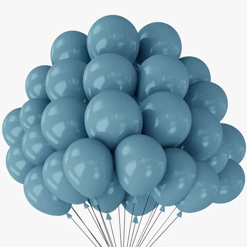 Miniatura 10 de Globos dorados cromados de 12 pulgadas, 50 globos de fiesta de baby shower, globos de decoración de feliz cumpleaños, revelación de género, Oro