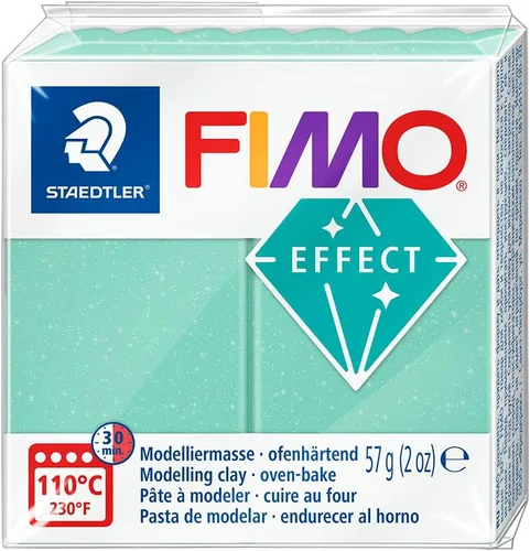 Miniatura 9 de STAEDTLER 8020-2 P FIMO - Arcilla de modelado de polímero endurecedor para horno, color rojo navideño (1 bloque de 2.01 oz)