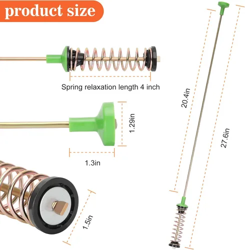 Miniatura 5 de Varillas de suspensión de arandela DC97-16350Y (27.6), reemplazo DC97-16350V DC97-18610C Samsung varillas de suspensión para arandela, compatibles