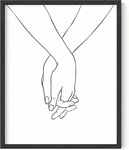 Miniatura 28 de HAUS AND HUES Impresión artística minimalista de mujer, póster de figura femenina, arte abstracto de pared neutro, arte de pared de dibujo lineal
