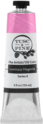 Miniatura 25 de Tusc & Pine Pintura al óleo Artist – Alizarin Crimson, 1.4 fl oz, sin amarilleo, consistencia rica y cremosa, carga máxima de pigmento, pinturas al