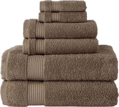 Miniatura 10 de Classic Turkish Towels CTT - Juego de 12 paños de primera calidad, 100% algodón turco, altamente absorbentes y de secado rápido, toallas faciales