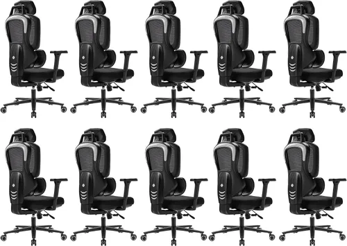 Miniatura 19 de EUREKA ERGONOMIC Typhon - Silla ergonómica de oficina, sillas de escritorio de oficina en casa, sillas de juegos para adultos, silla de oficina