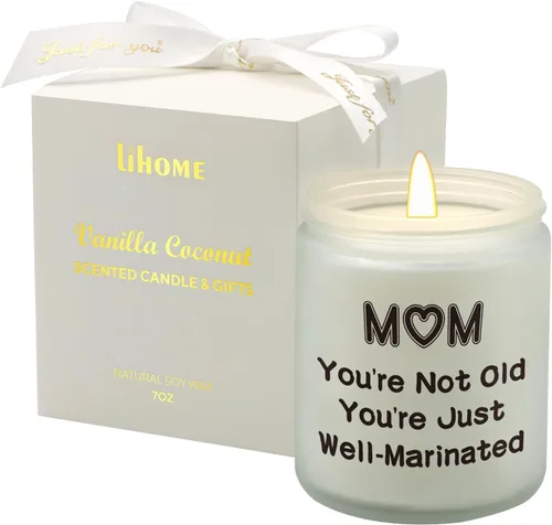 Miniatura 8 de Decoraciones de otoño para el hogar - Velas de otoño, regalos para mujeres, velas perfumadas naturales de cera de soja con aroma a manzana y canela