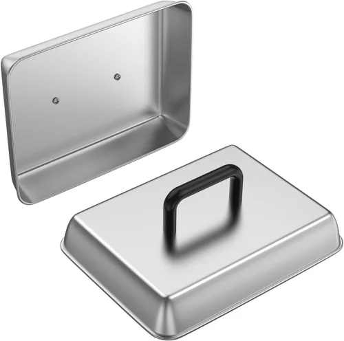 Miniatura 11 de SafBbcue 2 juegos de accesorios para parrilla de 12 pulgadas, cubierta de cúpula de fusión de quesos para Blackstone, Pitboss, Camp Chef Vapor Pizza