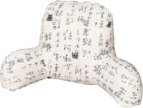 Miniatura 21 de Almohada de lectura con brazos Soporte de espalda para sentarse en la cama/sofá cuello, lumbar y cojín de apoyo de espalda baja coxis